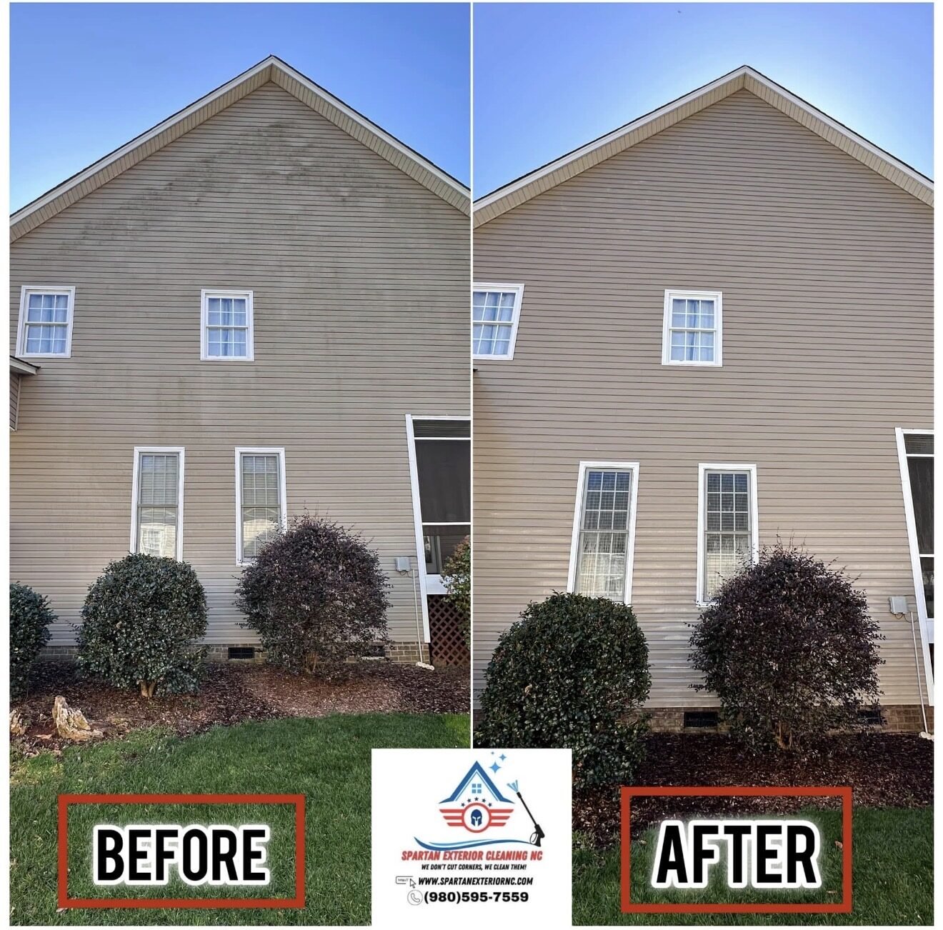 Residential siding transformation